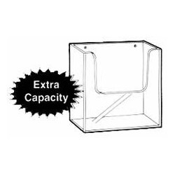 Brochure Holder, Extra Capacity, Flat Backed, A4