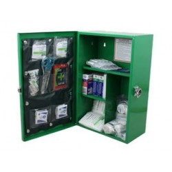 AMTECH FIRST AID KIT PM433 LGE METAL CABINET