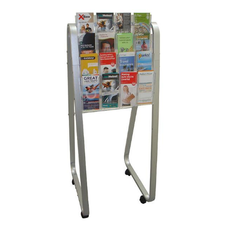 Single-Sided Easel Floor Stand 32 x DLE, 4 Rows, 8 Wide @ Auckland