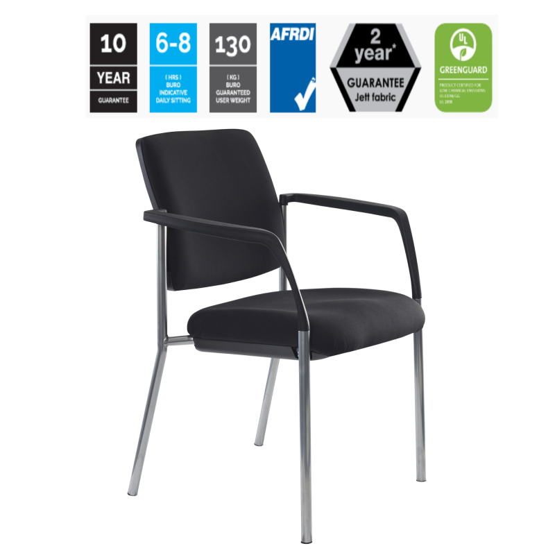 Office chair discount with 4 legs