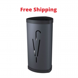 Alba Umbrella Bin (Black)