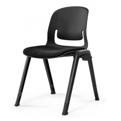 Pallete chair with black...