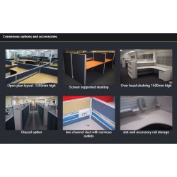 Consensus Workstation Screen Panels